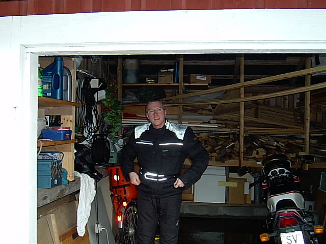 Tyytyväinen motoristi