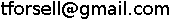 Teijo's email address in a picture to avoid spam